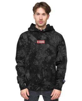 K-Squad Champion tie-dye hoodie